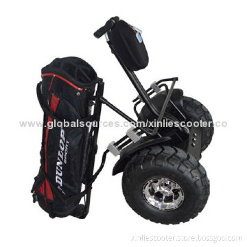 Personal Self-balancing Electric Golf Scooter with Two Big Wheels and Removable Battery